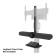 New Open Box - Neomounts AFLS-825BL1 Videobar & Multimedia Mounting Kit for FL50S-825BL1 Display Trolley