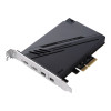 Refurbished - ASUS ThunderboltEX 4 interface Card with Dual Thunderbolt 4 (USBC) Ports - Black