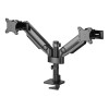 New Open Box - Neomounts DS65S-950BL2 Monitor arm 24-34" - gas spring Topfix - Multi-Adjustable