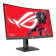 Refurbished - ASUS ROG Strix XG27WCS 27" Curved Wide Quad HD 180Hz 1ms Height Adjustable USB-C Gaming Monitor
