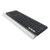 Logitech K780 Multi-Device Wireless Speckled Keyboard - Dark Grey/Speckled White