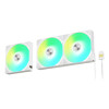 TRYX ROTA SL 120 ARGB Black 120mm Triple Fan Pack - White
