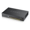 Zyxel GS1920-8HPV2 8-Port Layer 2 Smart Managed PoE Switch with 2 Uplink Ports