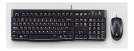 Logitech MK120 Keyboard & Mouse Combo - Black