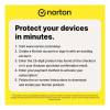 Norton 360 Advanced (No Insurance) - 200GB, 1 User, 10 Devices, 1-Year, Includes VPN & AntiScam, Enrollment Digital Key