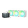 TRYX PANORAMA 360mm ARGB 3D Amoled AIO Liquid CPU Cooler - White