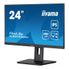 iiyama Prolite XUB2492QSU-B1 24" IPS Quad HD USB-C 15W Height Adjustable Monitor