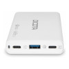 DICOTA D32056 65W 3-Port USB-C/USB-A Fast Charging Power Adapter - White