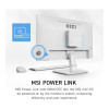 MSI PRO MP243W E14 24" IPS Full HD 144Hz 1ms HDMI Displayport Monitor with Speakers - White