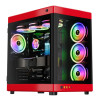 Gamdias NESO P1 BR Tempered Glass Full Tower Gaming PC Case - Black