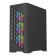 Vida Typhoon ATX ARGB Tempered Glass Gaming PC Case - Black