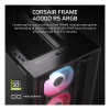 Corsair FRAME 4000D RS ARGB Tempered Glass Mid-Tower ATX PC Case - Black