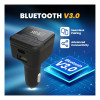 Kitsound MYFM3 Bluetooth To FM Trasnmitter With Power Delivery USB C Charging