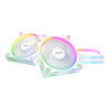 ASUS Prime MR120 ARGB Triple Pack Computer Fan Case - White