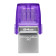 Kingston Technology DataTraveler microDuo USB Flash Drive 64GB USB Type-A / USB Type-C 3.2 - Purple
