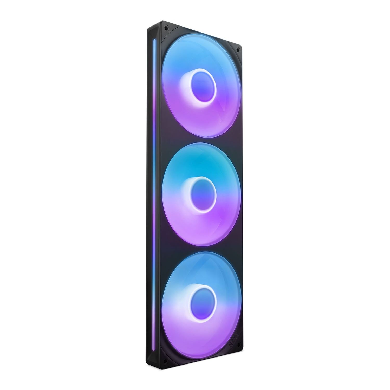 NZXT F360 RGB Core 120mm Pc Fans Black 3 Pack Case