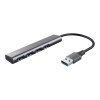 Trust Halyx 4-Port USB-A 3.2 Gen1 Hub - Grey