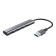 Trust Halyx 4-Port USB-A 3.2 Gen1 Hub - Grey