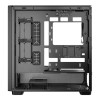 Antec Flux Wood Tempered Glass Mid Tower Gaming PC Case - Black