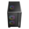 Antec Flux M Tempered Glass Mini Tower Gaming PC Case - Black