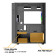 Vida Genesis Micro-ATX ARGB Tempered Glass Gaming PC Case - Black