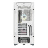 Corsair iCUE 5000X RGB Mid Tower Tempered Glass ATX Gaming PC Case - White