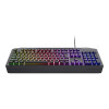 Trust GXT 836 Evocx Full-size Wired Illuminated Gaming Keyboard - Black