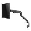 Neomounts FPMA-D650BLACK 17-27" Coil Spring Full Motion Desk Mount Single Monitor Arm - Black