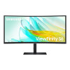 Samsung ViewFinity S6 S65uc LS34C652UAUXXU 34" VA WQHD 100Hz 5ms USB-C Height Adjustable Curved Monitor