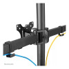Neomounts FPMA-D550DD3BLACK 13-27" Full Motion Triple Monitor Stand - Black