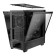 Antec Flux Wood Tempered Glass Mid Tower Gaming PC Case - Black