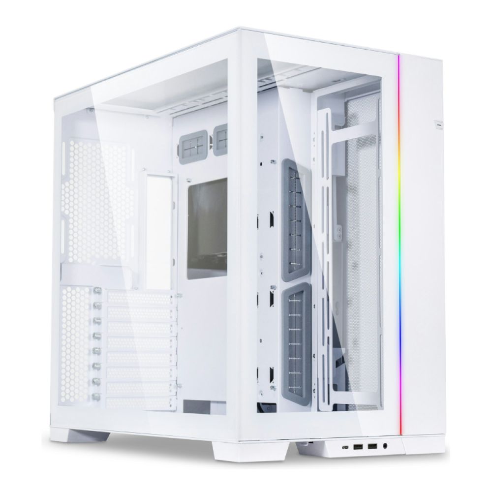 LIAN LI O11 Dynamic Evo Snow E-ATX Midi Glass Case - O11DEW