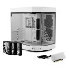 HYTE Y60 Panoramic Tempered Glass Mid-Tower ATX Gaming Case - White