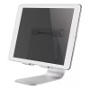 Neomounts DS15-050SL1 Universal Foldable Tablet & Smartphone Up to 11" 90° Tilt Aluminium Stand - Silver