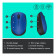 Logitech M170 RF Wireless Optical 1000 DPI Mouse - Blue