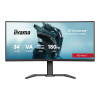 Refurbished - iiyama G-Master GCB3484WQSU 34" Curved Ultrawide QHD 180Hz Freesync Premium Height Adjustable Gaming Monitor