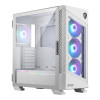 MSI MPG VELOX 100R Mid Tower Tempered Glass ATX Gaming PC Case - White