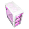 Kolink Observatory HF Glass ARGB  Midi Tower Gaming ATX PC Case - White