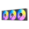 Antec Connect C120 120 ARGB Hydraulic Bearing Computer Case Fan 3 Pack - Black