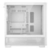 Antec Flux Wood Tempered Glass Mid Tower Gaming PC Case - White