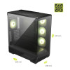 MSI MAG PANO 130R PZ ARGB Tempered Glass Mid Tower Gaming PC Case - Black