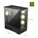 MSI MAG PANO 130R PZ ARGB Tempered Glass Mid Tower Gaming PC Case - Black