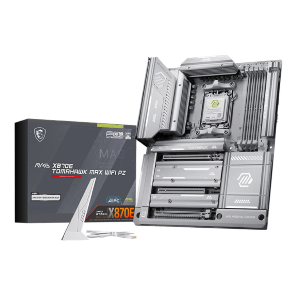 MSI MAG X870E TOMAHAWK MAX WIFI PZ ATX DDR5 Motherboard