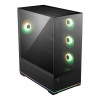 MSI MAG PANO 110R PZ ARGB Tempered Glass Mid Tower Gaming PC Case - Black