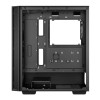DeepCool 55 V4 C ATX Tempared Glass Mid Tower PC Case - Black