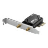 MSI HERALD BE6500 WiFi 7 Tri-Band PCIe x1 Expansion Card