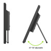 HANNspree HT165HPB 15.6" Full HD IPS Ergonomic Smart Adjustable Stand 10-Point TouchScreen Monitor with Speakers