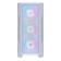 Refurbished - MSI MAG FORGE M100R Tempered Glass MicroATX PC Case - White