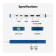 Hyper HyperDrive Flex 9 Port USB-C Hub Blue/White