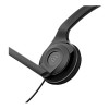 EPOS EDU 10 Wired Binaural Stereo Sound Lightweight Headset - 10pc Pack - Black